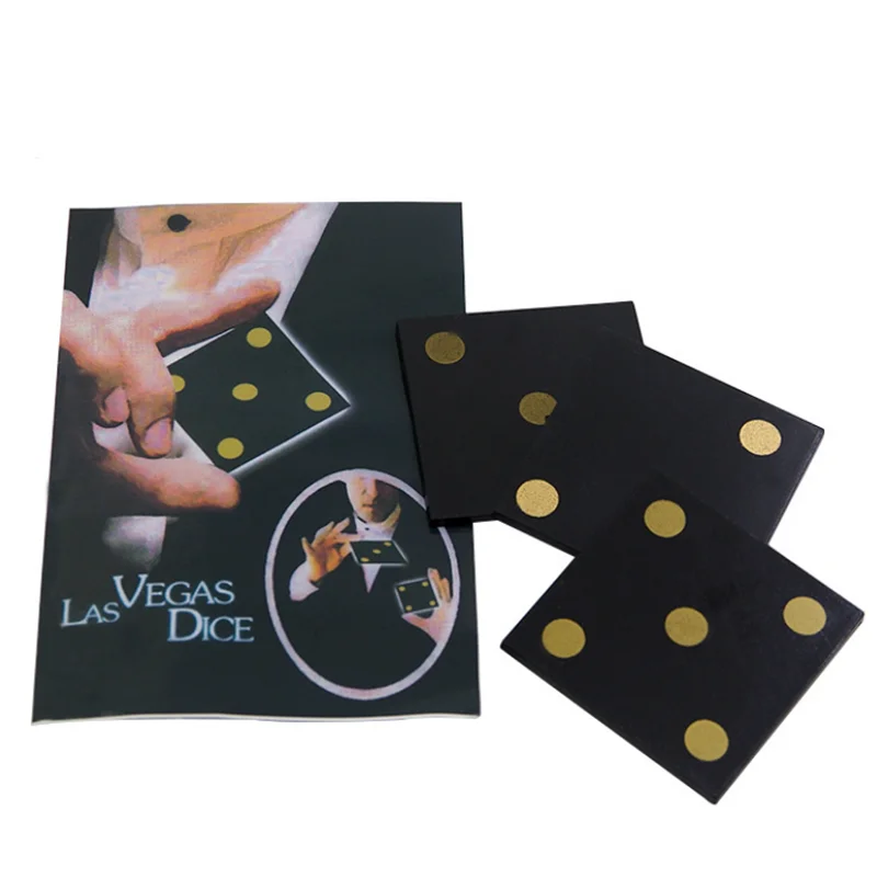 Las Vegas Dice Magic Tricks Close Up Stage Props Illusions Magician Children Funny Easy Toys ZLL |