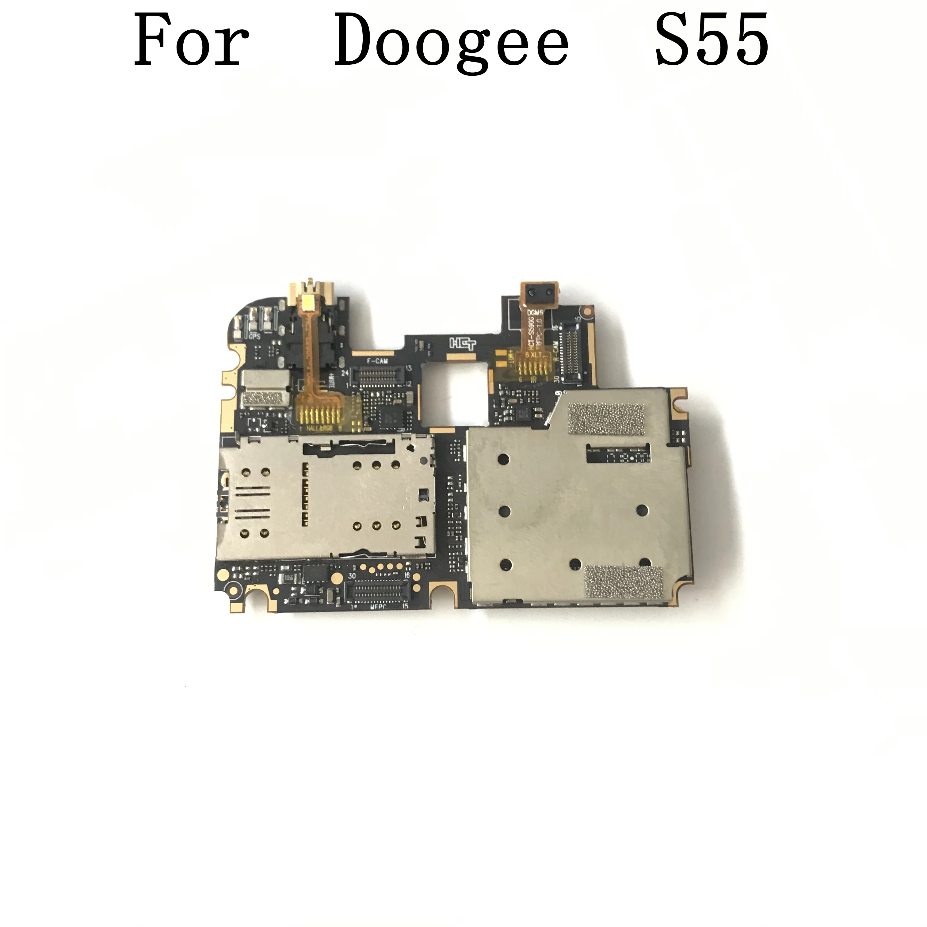 Doogee S55 б/у материнская плата 4G ram+ 64G rom материнская плата для Doogee S55 MTK6750T 5500mAh 4GB 64GB мобильный телефон