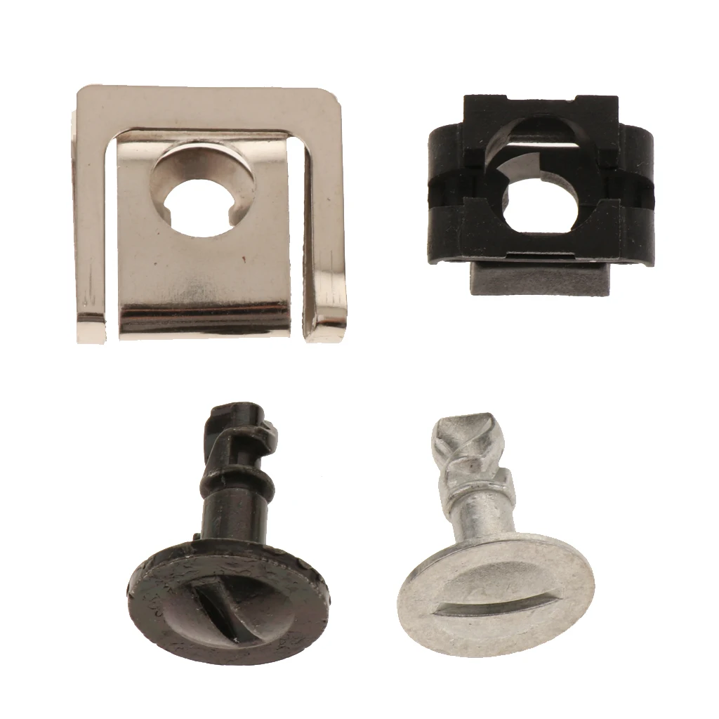 

Pack of 24pcs Under Engine Cover Screw Undertray Metal Clips Nuts 8D0805121 For VW Passat Solid and Durable