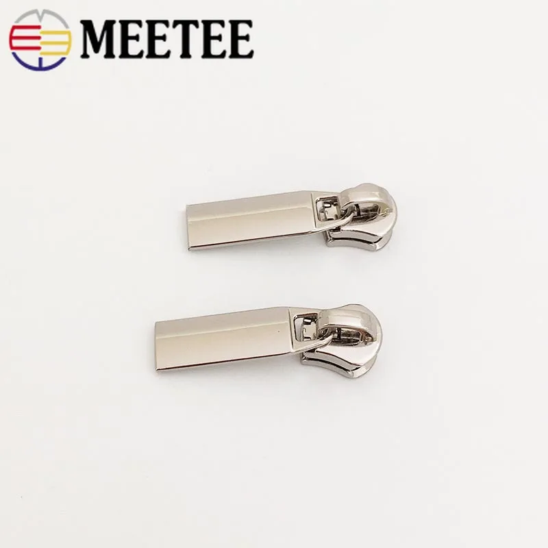 Meetee Экологичные ползунки на молнии для 5# металлическая пуховая ...