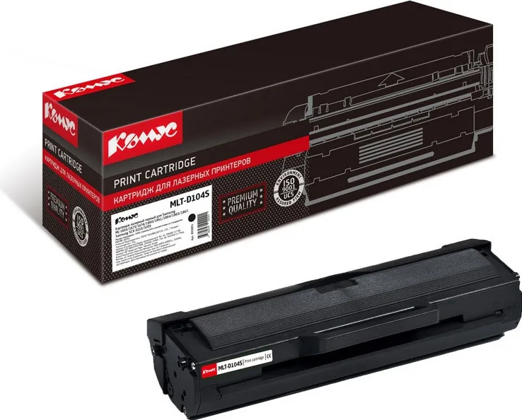 Cartridge Laser Comus MLT-D104S Black for Samsung ML1660 / 1665/1677 Aegis Boost Printer Toner Pantum MFP Inkjet Color shop with fast delivery and