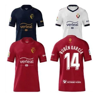 

2020 2021 ca osasuna 10 r. torres 14 ruben garcia 9 chimy avila brandon adrian casa personalizada vermelho fora camisa de futebo