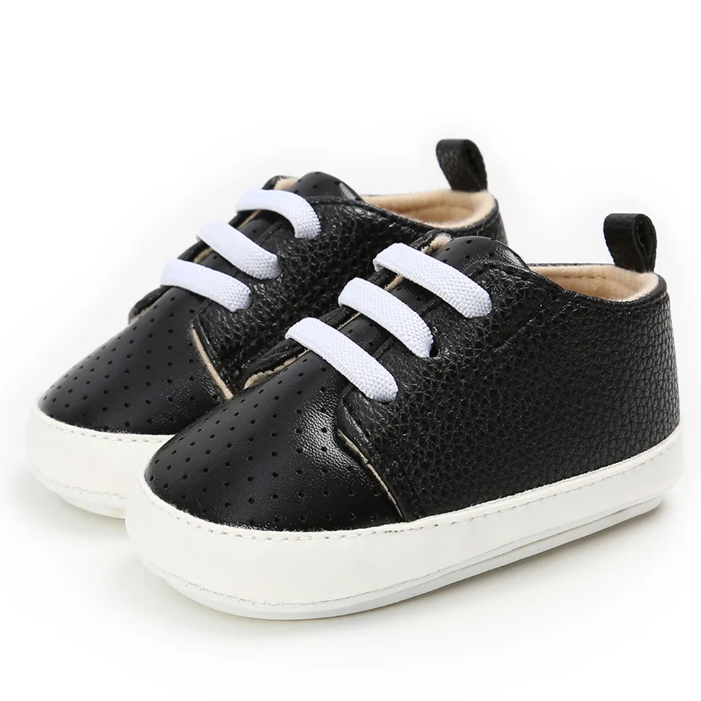 Baby Girl Boys Shoes Mixed Colors Cross-tied Fashion First Walkers Kid Shoes Children's suit High Quality