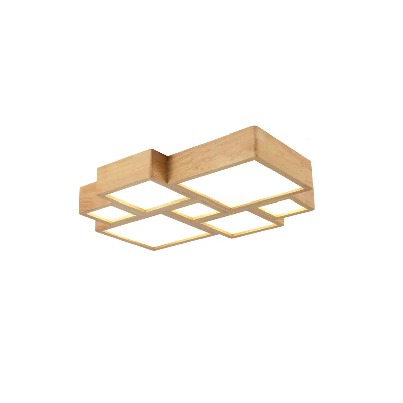 

Japanese Solid Wood Ceiling Lamp Nordic Simple Creative Kitchen Ceiling Lights for Home Living Room Bedroom Study Led Lights