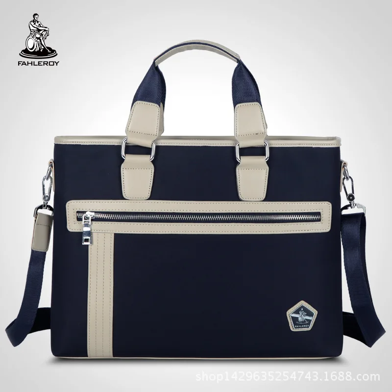 

Valeo Oxford Men's Handbag Cross Large Capacity Computer Bag Oxford Shoulder Bag Oxford Oblique Bag Men's