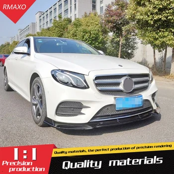 

For Mercedes-Benz W213 front Bumper Diffuser Bumpers Protector For Benz E-Class E200 E260 Body kit bumper Before Rear lipspoiler