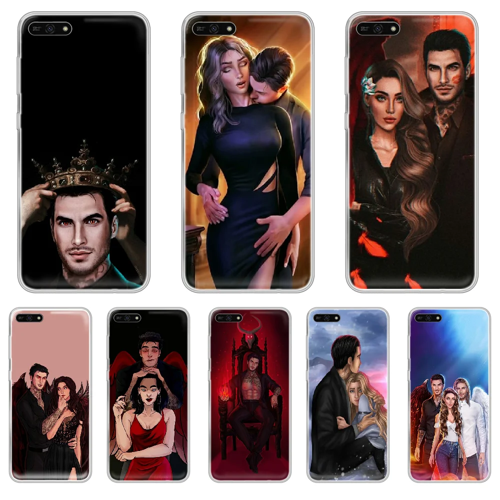 Чехол для телефона с романтичным клубом HUAWEI honor mate 7A 8S 8X 9 9X 10 20 30 pro lite прозрачный