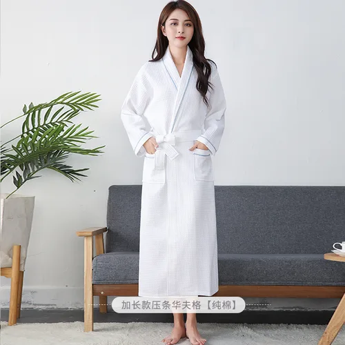 100% 코튼 와플 목욕 가운으로 즐기는 편안한 가을 생활 추천