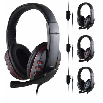

2020 Headphones with Microphone Hi-Fi Gaming Headset Computer Portable Earphone For PC PS4 Xbox One Mobile