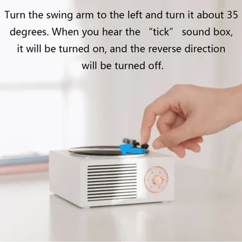 

Multifunctional Mini Retro Record Player Turntable Bluetooth Speakers Loud Stereo Sound JR Deals