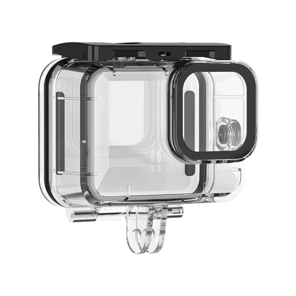 

50M Anti-fall Waterproof Protective Case Diving Housing Cover Shell Box for Go-Pro Hero 9 Black Camera Accessories