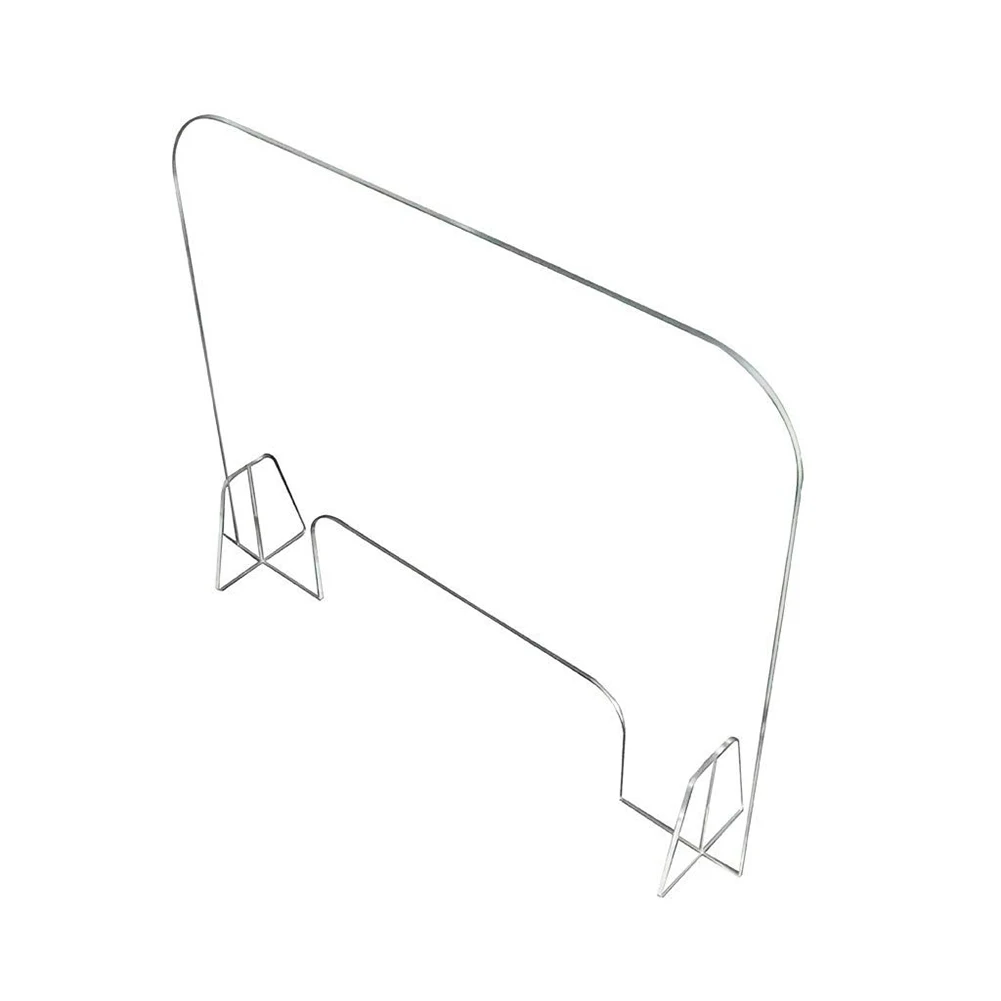 

Transparent Acrylic Anti-Dropping Isolation Board Portable Plexiglass Barrier School Shop Supplies SP99