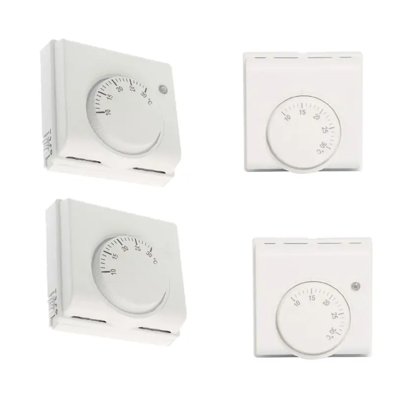 

220V 6A Mechanical Room Thermostat Temperature Controller Air Condition and Floor Gas Boiler Heating