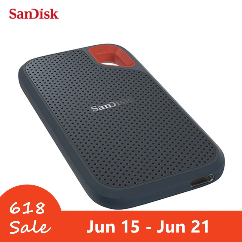Sandisk SSD USB3.1 Type C 500 Гб ТБ внешний твердотельный накопитель портативный жесткий диск