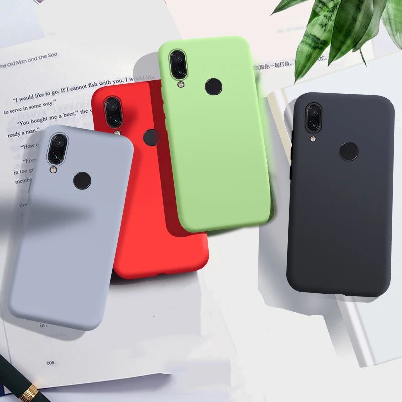 

Case For Xiaomi Mi A2 Lite 8 K20 9T Pro 9 Se Redmi Note 7 6 Pro 7A cases liquid silicone protective back cover comfortable shell
