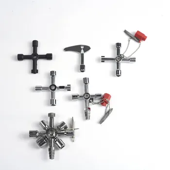 

Multi Function Wrench Tool Inner Triangle Electric Control Cabinet Train Elevator Water Meter Valve