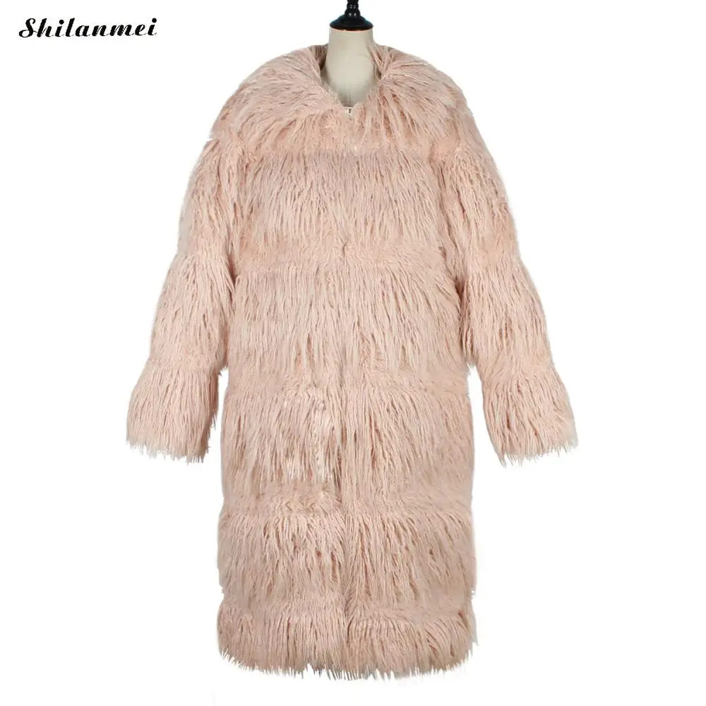 Осенне-зимнее пальто для мужчин Chaqueta, черное, плюс размер, Мужское пальто с мехом, свободная верхняя одежда, мода, мужское пальто с искусственным мехом, длинный рукав 3xl