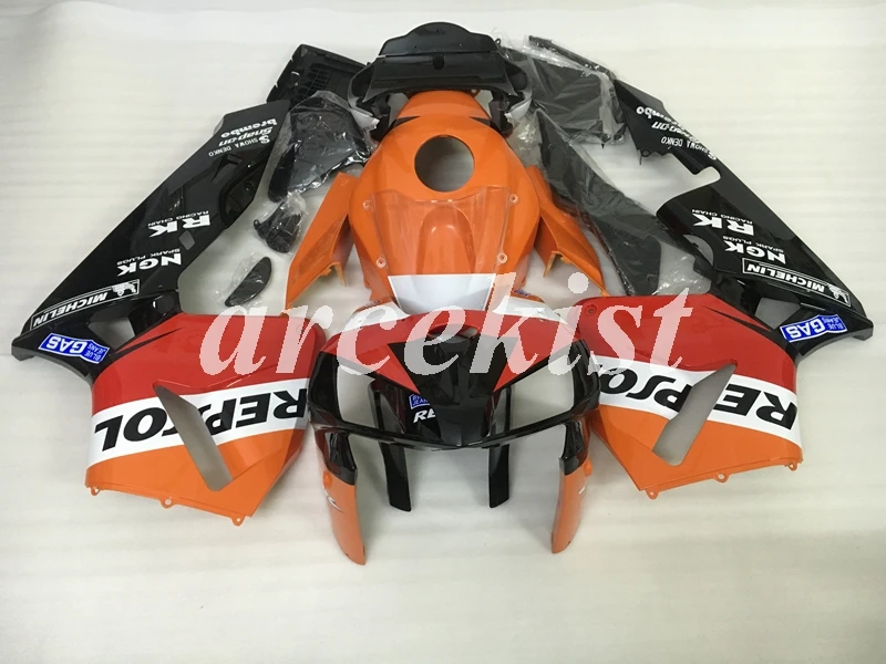 

4 Gifts New ABS Motorcycle Full Fairing Kit Fit for CBR600RR F5 2005 2006 05 06 cbr600 600RR body set Repsol