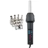 Fast 650W LCD adjustable electronic hot air gun desoldering station IC SMD BGA + nozzle 650W 1