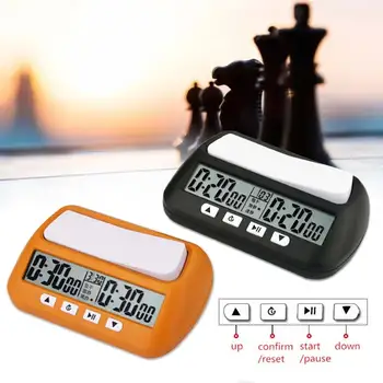 Digital Professional Chess Clock Count Up Down Timer Sports Electronic Chess Clock I-GO Competition Board Game Chess Watch quarz digital chess clock count up down timer sports electronic chess clock competition board game chess watch parent child