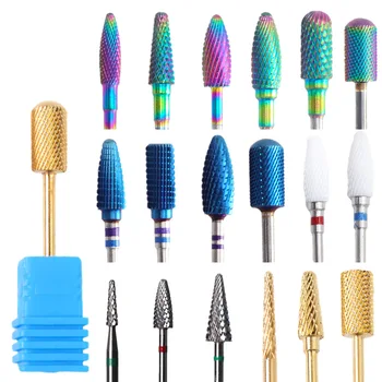 

1pcs Rotary Diamond Nail Drill Bit Mills Chameleon Milling Cutters Electric Cleaning Removing Polish Gel Nail Art Tools JI932
