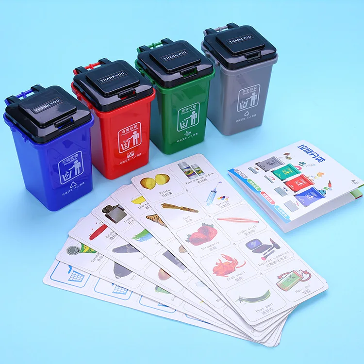 

Online Celebrity Douyin Garbage Can Compartmental Toy Children'S Educational Science And Education Product CHILDREN'S Cultivate