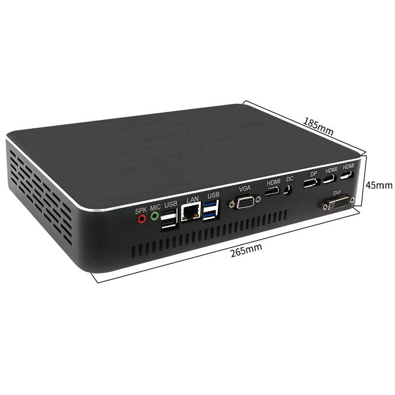Nvidia 4K UHD игровая компьютерная Intel 9th industrial Xeon E3 1231 v3 H81 GT1030 GTX750ti DVI PCIE мини настольный