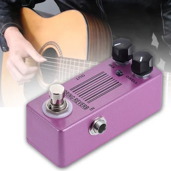 

Digital Board Accessories Guitar Effect Pedal Musical Instruments Professional True Bypass Electric Parts Portable Spring Reverb