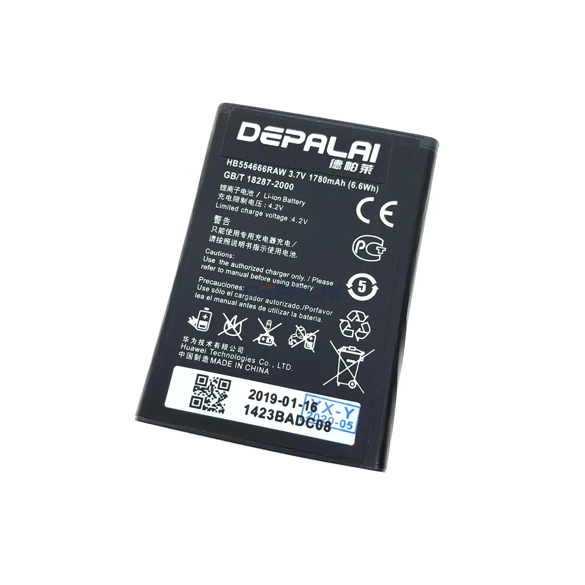 Новый аккумулятор HB554666RAW 3 8 В 1500 мАч высококачественный для Huawei E5375 E5330 E5336 E5372 EC5377