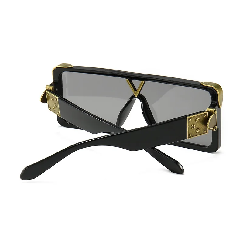 Гламурные брендовые солнцезащитные очки Роскошные дизайнерские солнцезащитные очки для мужчин и женщин квадратные стильные модные оттенки