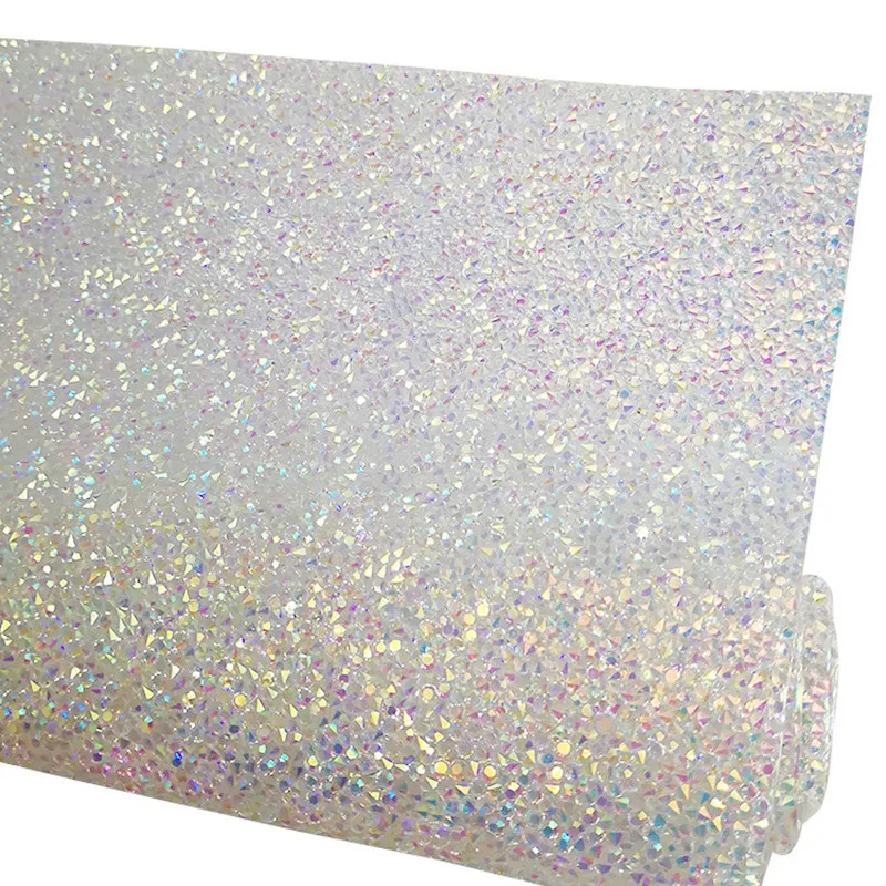 

Rhinestone Self Adhesive 24X40Cm Belt Strass Colorful Stickers Chain Rhinestone For Crafts Glitter Crystal For Crafts Diy Stone