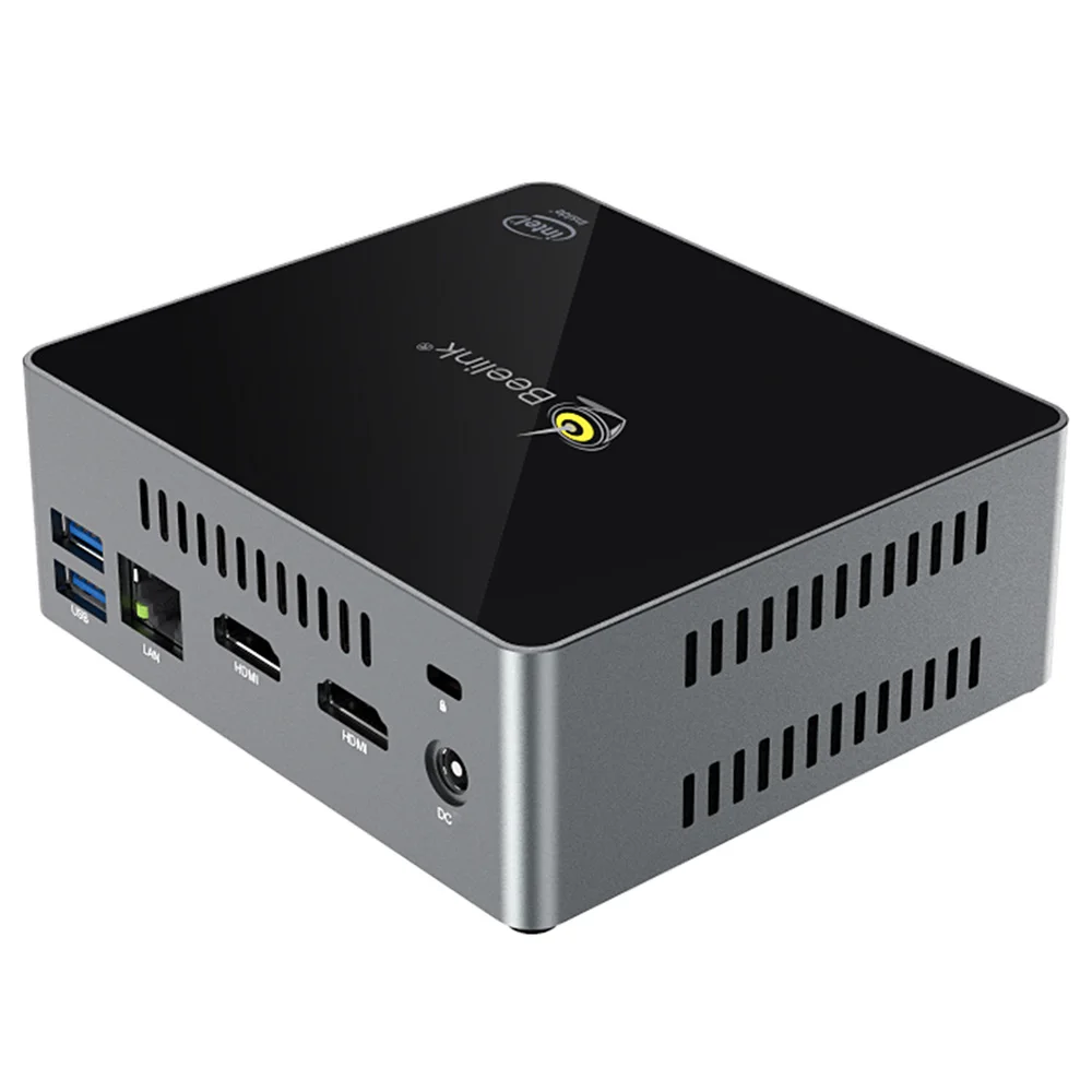 Мини-ПК Beelink J34 8GB 512GB Apollo Lake Celeron J3455 HD graphics 500 2,4 GHz+ 5,8 GHz WiFi 1000Mbps BT4.0 Tv Box