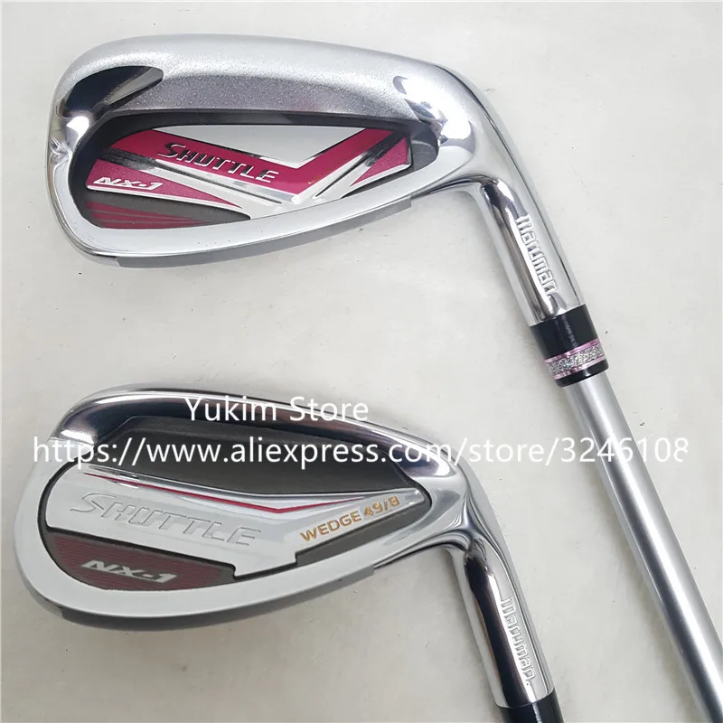 Новые женские Гольф клубы Maruman SHUTTLE driver + fairway wood Hybrid iron putter Bag Golf полный комплект