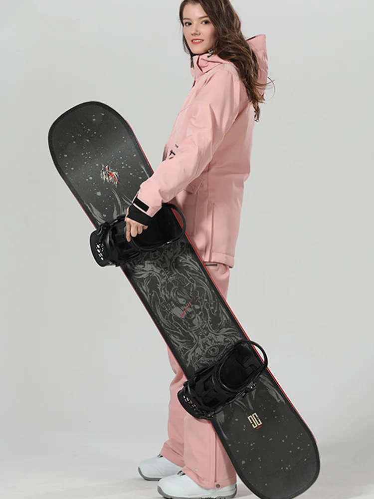 Горнолыжный костюм женский，лыжный костюм женский，зимний костюм женский ...