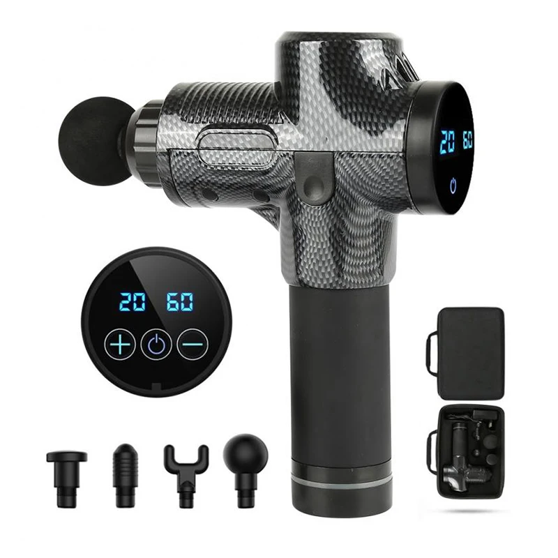 Electric Muscle Massage Fascial Gun Deep Tissue Muscle Massager Therapy Body Massage Relax Exercise Fitness Shaping Pain Relief