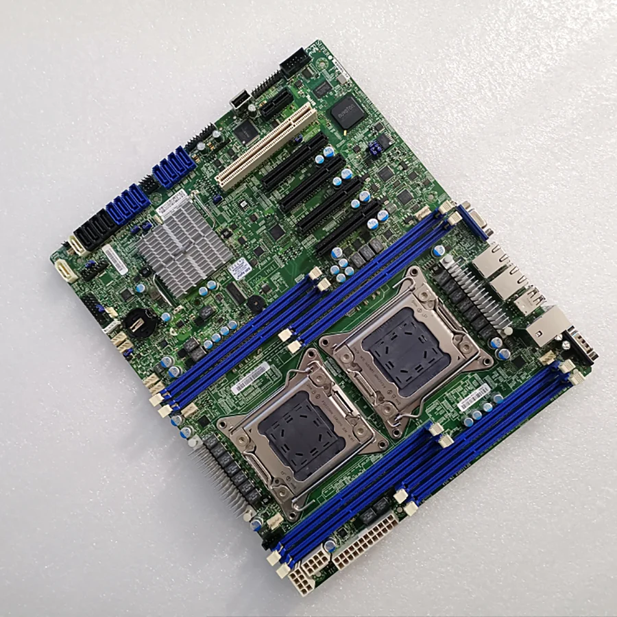 Supermicro X9DRL-3F X79 Dual 2011 Motherboard with NVME Boot Support, SAS Compatibility, and E5-26 Series V1/V2 CPU Compatibility Description Image.This Product Can Be Found With The Tag Names Computer Components, Computer Office, Motherboards
