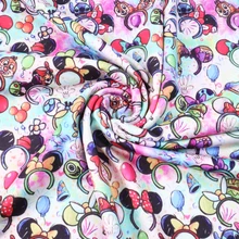 Давид аксессуары 50*145 см животные 4 способа стрейч трикотажная ткань для ткани детские постельные принадлежности Текстиль для шитья Тильда куклы, c7810