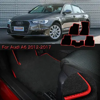 

For Audi A6 A6L C7 2012-2017 Soft Nylon Custom Made Non Slip Heavy Duty Floor Carpet Mat Rugs