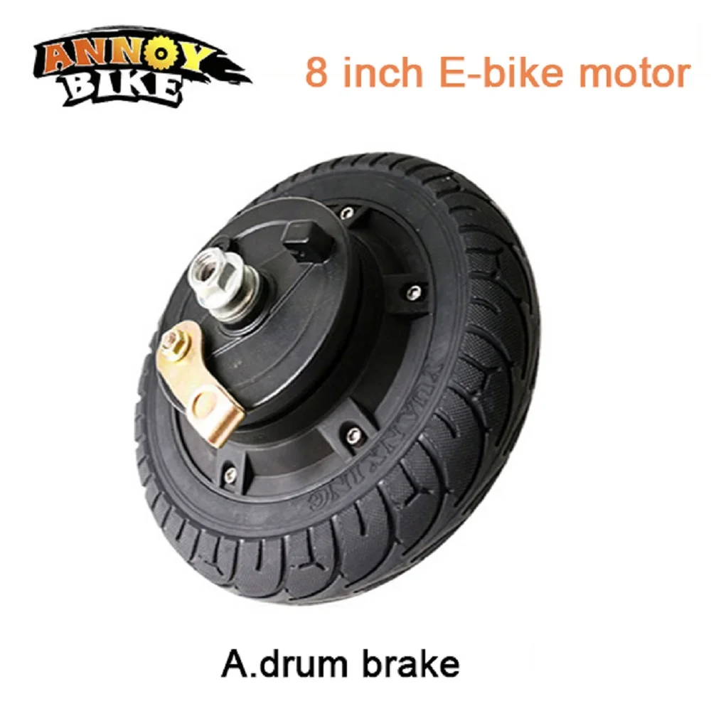 8 дюймовый бесступенчатый двигатель 24 в 200 Вт 250 350 Вт|inch hub motor|hub motor for ebikewheel |