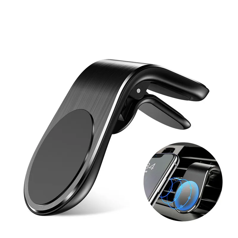 Magnetic Car Phone Holder Mount Stand Universal For iPhone 11 Pro Max Huawei Xiaomi Air Vent Magnet In GPS | Мобильные телефоны и