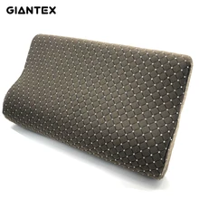 GIANTEX/Ортопедическая подушка для сна из бамбука с эффектом памяти, Подушка-ореллер, подушка Travesseiro Almohada, Шейная подушка, Poduszkap