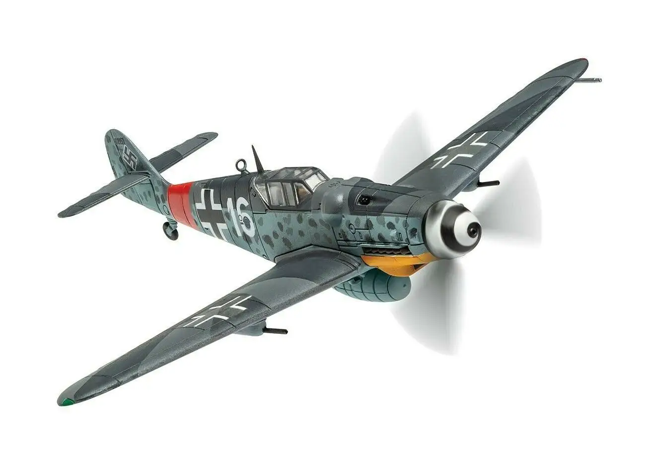 Корги мессершмитт Bf 109G-6/U2 белый 16 LT HORST PRENZEL 1/JG301 RAF MANSTON июля 1944 1/72 литье под давлением модель самолета
