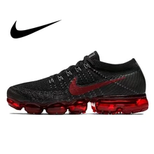 Оригинальные мужские кроссовки для бега от Nike Air VaporMax Flyknit, нескользящие спортивные Дышащие Беговые кроссовки хорошего качества, 849558