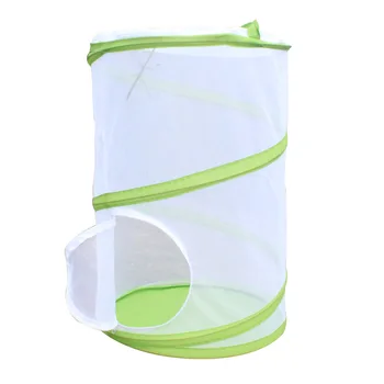 

1 Pcs Butterfly Cage Small Pet Cage Cicada Folding Cage Silkworm Baby Firefly Insect Breeding Box 2020 New Arrival #07