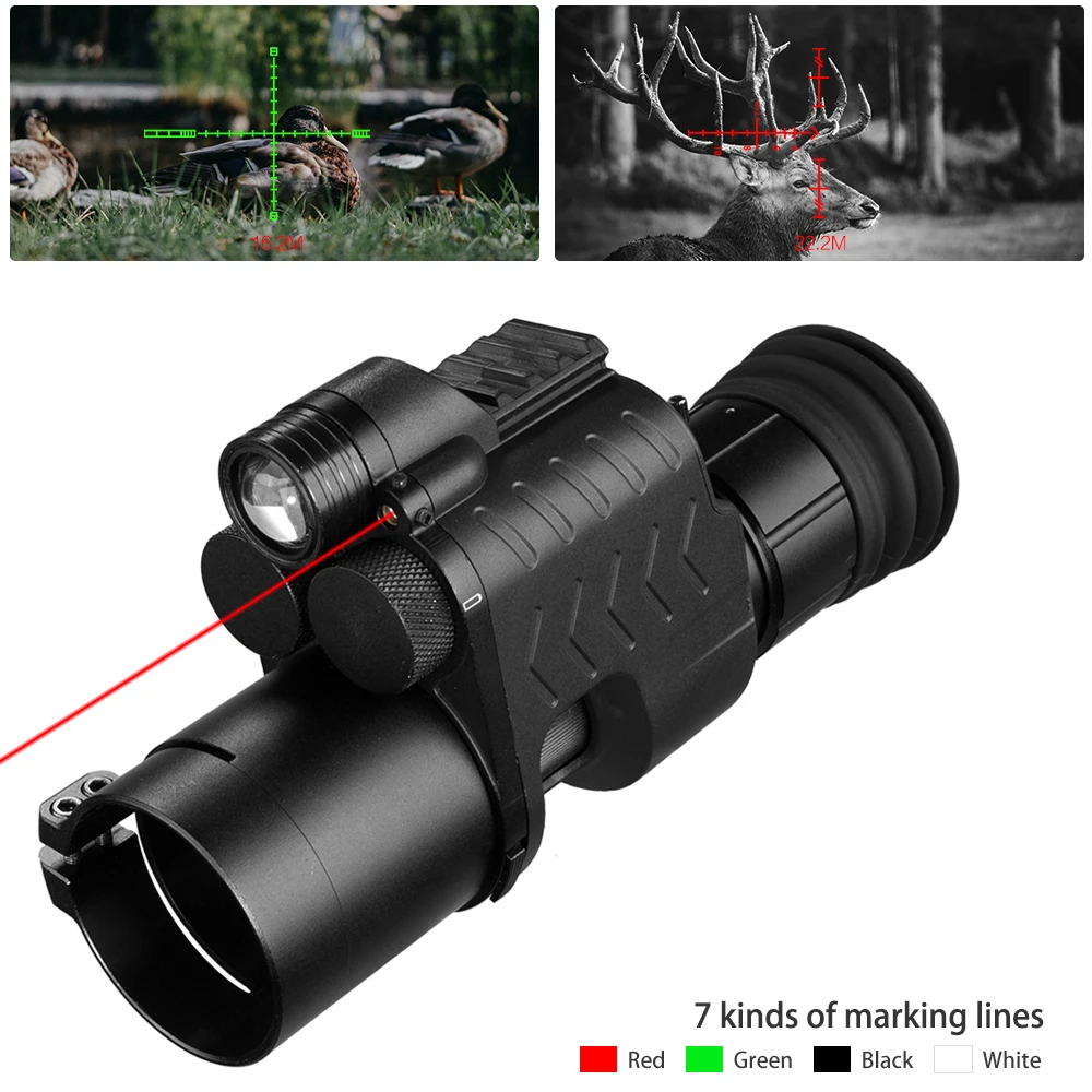 

fire wolf Night vision device Optics Monocular for Hunting Riflescope w Wifi APP 200M NV 850nm IR Night Vision Sight Binoculars