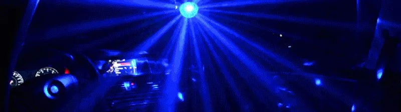FUMALON автомобильный музыкальный голосовой контроль RGB украшение атмосфера DJ лампа лазерные вечерние дискотечный клуб красочный эффект автомобильный светильник usb зарядка
