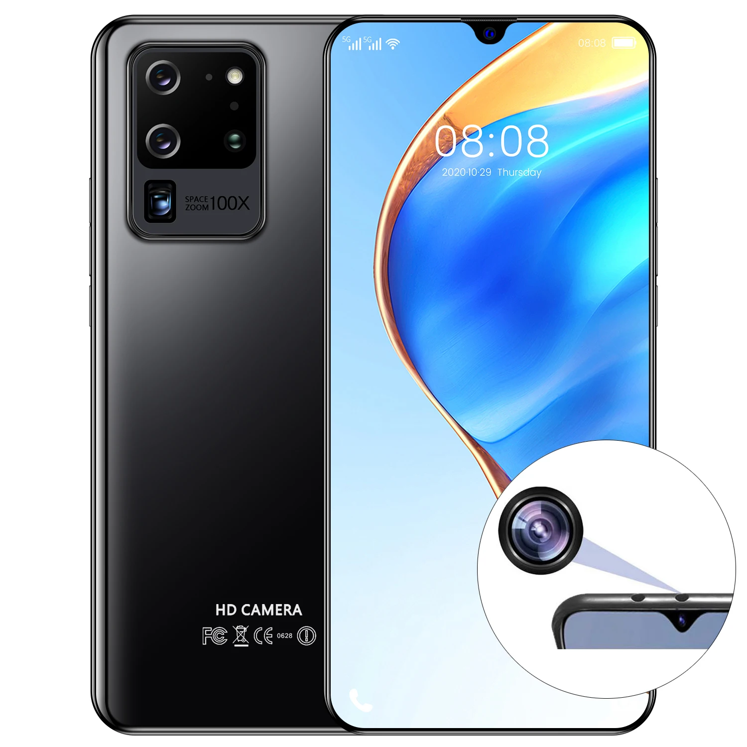 7 1 дюймовый смартфон с верхней камерой мини-видеокамера микро-камера наблюдения