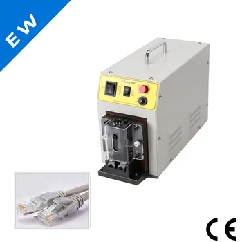

EW-10G 1PC Crystal Head Pressing Machine Telephone And Network Line Terminal Crimping Machine PC Head Pressing Machine