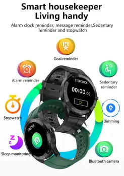 

F15 Full Circle Full Touch IP68 Smart Bracelet Waterproof Men And Women Blood Pressure Heart Rate Info Smart Reminder Wristband