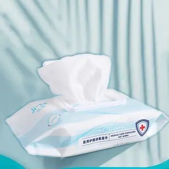 

80pcs Alcohol Wet Wipe Disposable Disinfection Prep Swap Pad Antiseptic Skin Cleaning Care Mobile Phone Jewelry Clean Wipe